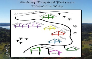 Maleny location map
